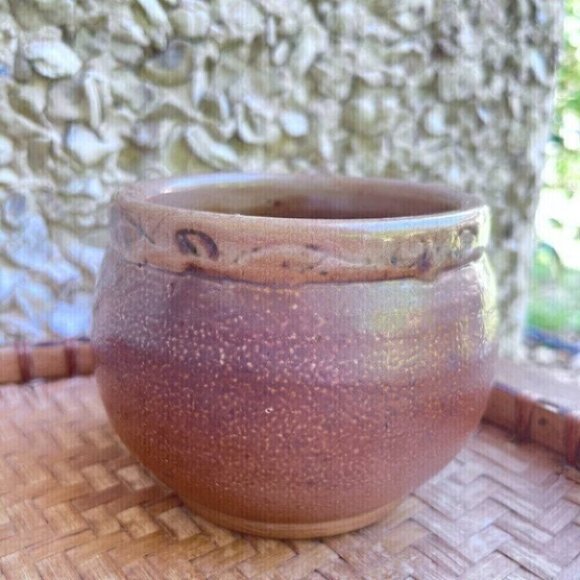 Studio pottery Handmade small pottery vase bowl jar OOAK - Picture 3 of 8